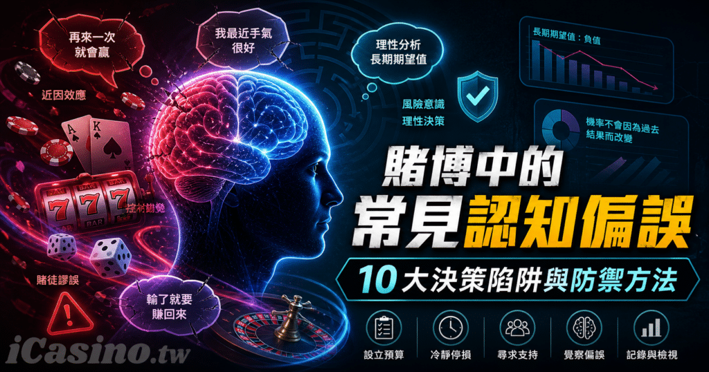 賭博中的常見認知偏誤